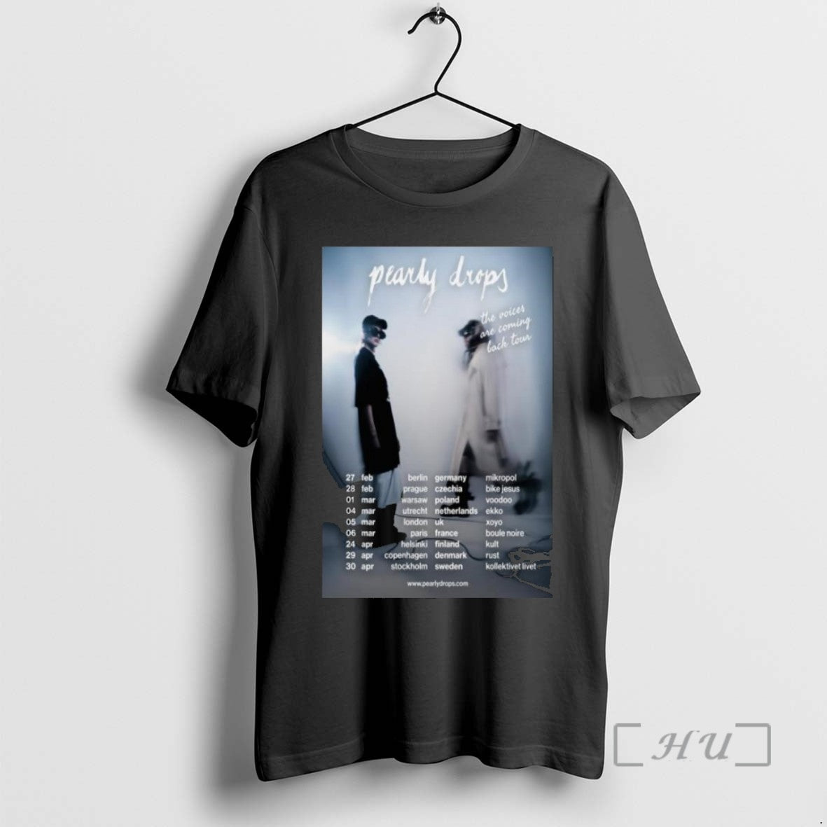 Officials Pearly Drops The Voices Are Coming Back Tour 2026 Long Sleve T Shirt Sweater