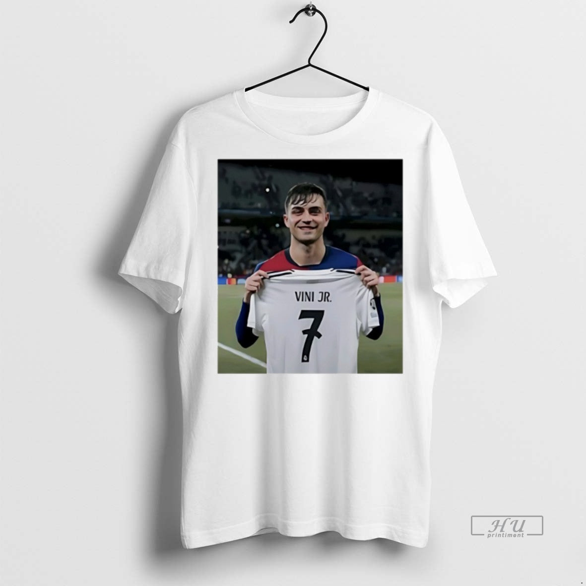 Officials Pedri Pulling Vinicius Junior 7 Tee Shirt Sweater