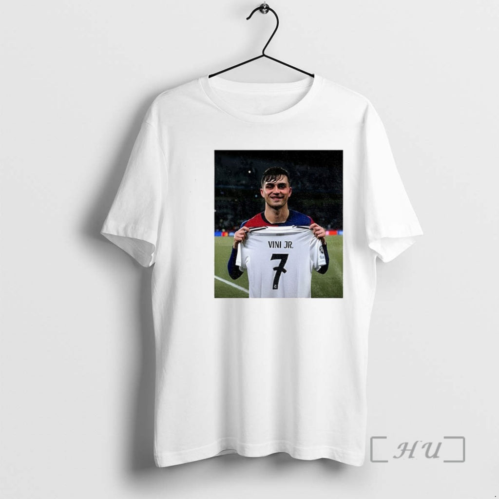 Officials Pedri Pulling Vinicius Junior Vini Jr La Liga Real Madrid Tee Shirt Sweater