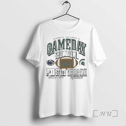 Officials Penn State Nittany Lions Vs Michigan State Spartans Gameday Showdown 2025 Premium T Shirts