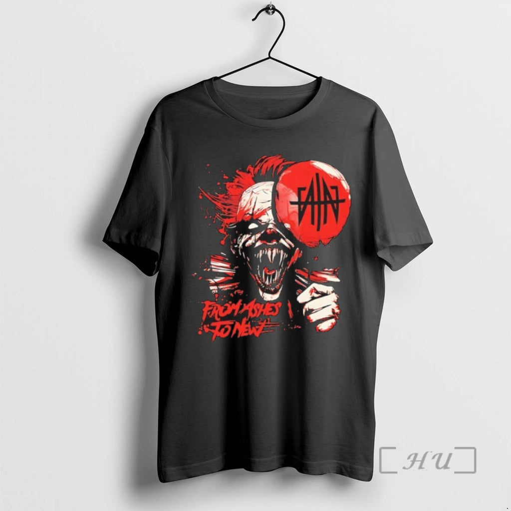 Officials Pennywise From Ashes To New Halloween 2025 T Shirt Sweater