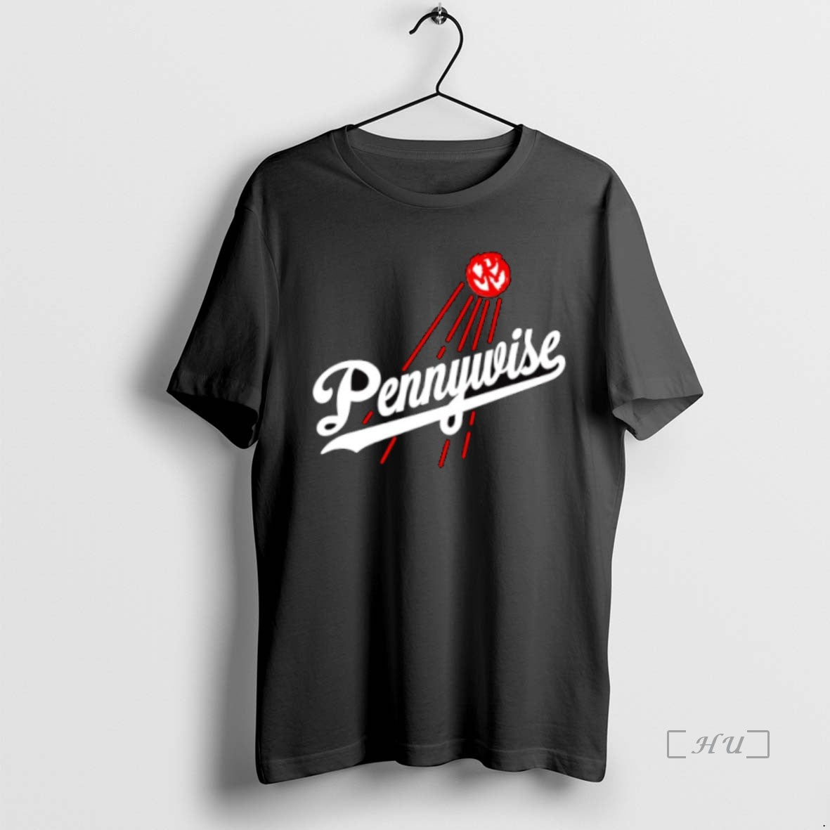Officials Pennywise X Los Angeles Dodgers Baseball Logo T Shirt Sweater