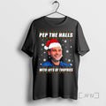 Officials Pep Guardiola The Halls With Lots Of Trophies Christmas Premium T Shirt Sweater