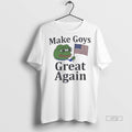 Officials Pepe The Frog Meme Make Goys Great Again Premium Tee Shirt Sweater