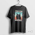 Officials Pew Pew Cat Vintage Madafakas T Shirt Sweater