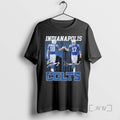 Officials Peyton Manning And Daniel Jones Indianapolis Colts