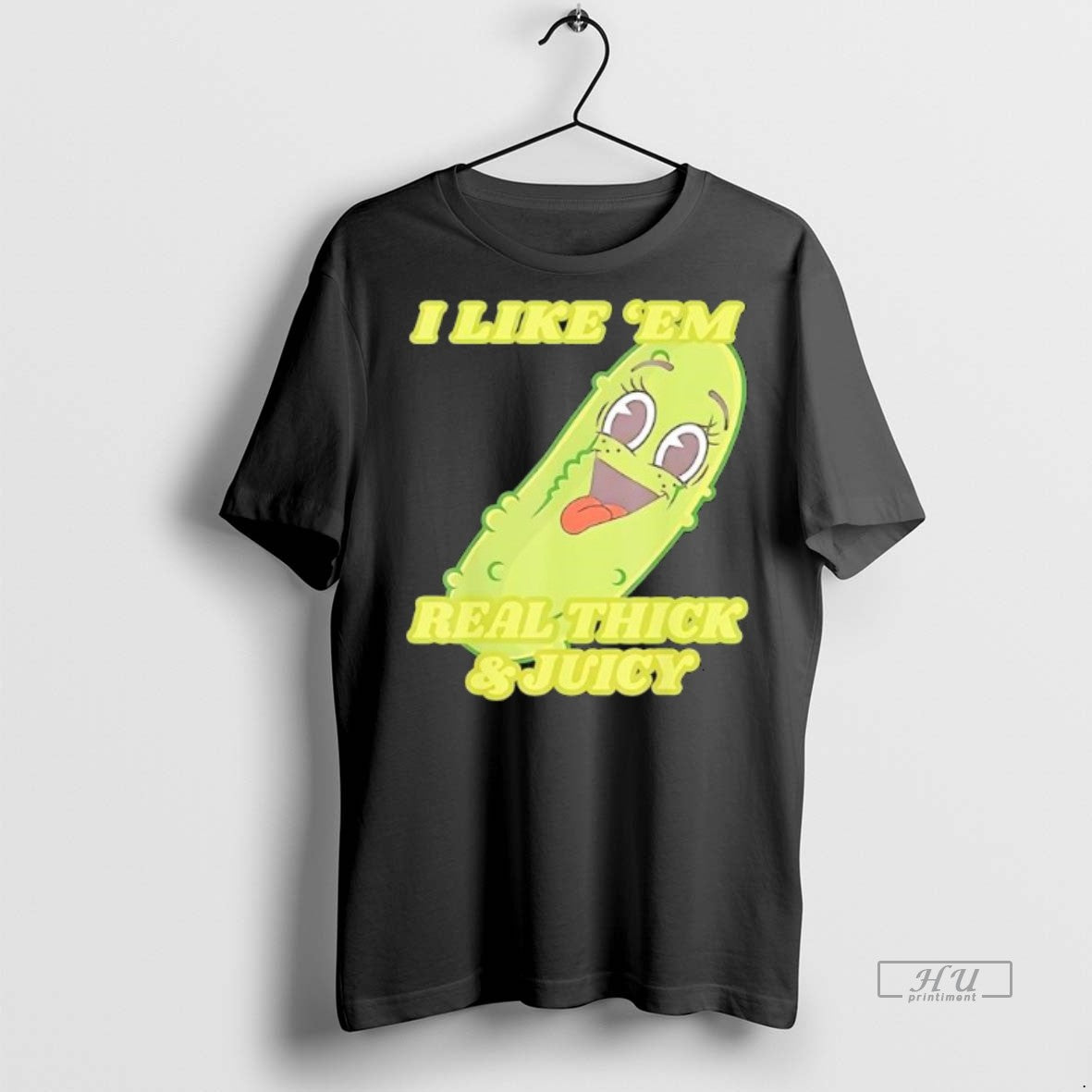 Officials Pickle I Like Em Real Thick Juicy Premium Tee Shirt Sweater