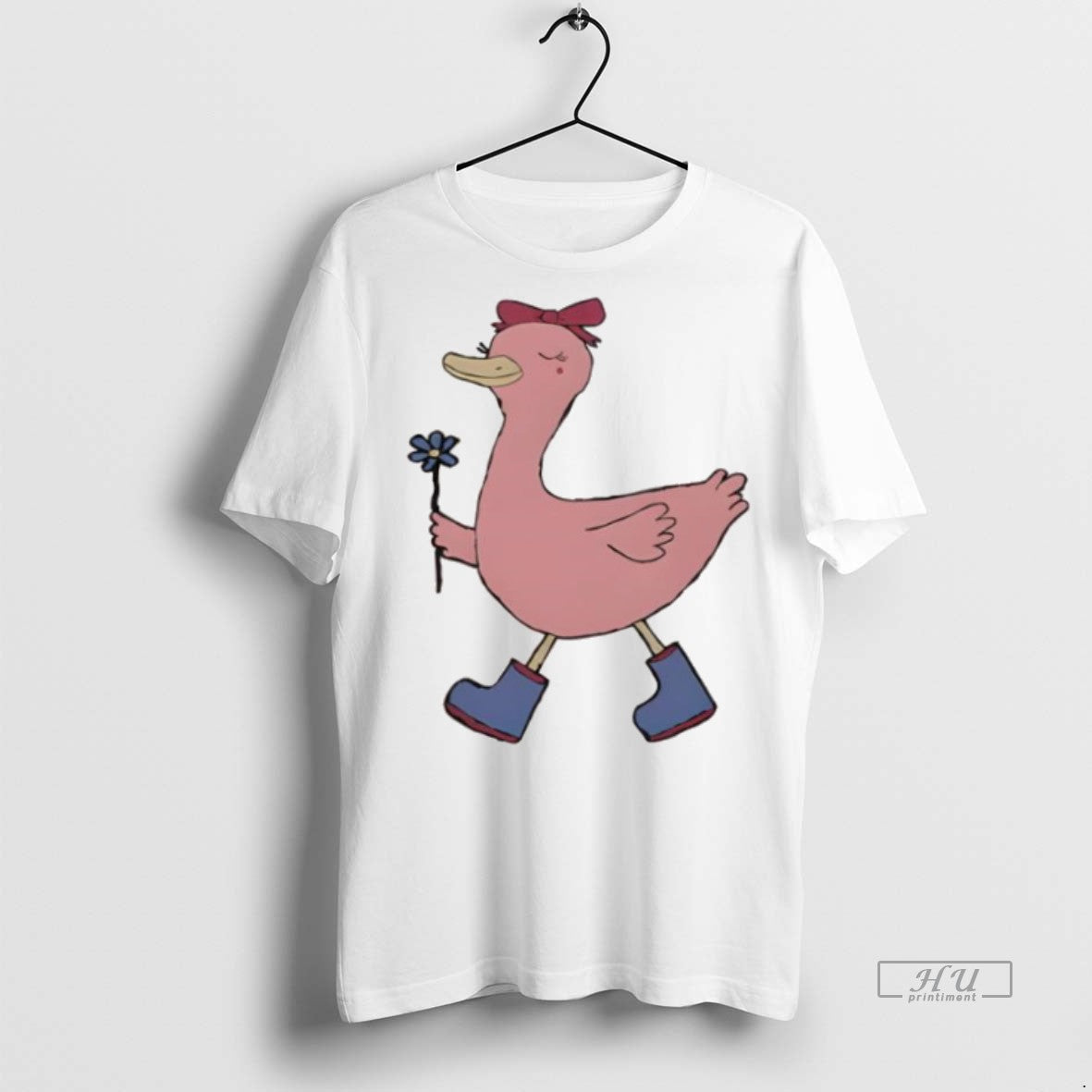 Officials Pink Duck Funny Graphic Tee Shirt Sweater