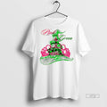 Officials Pink Goes Good With Green Premium Tee Shirt Sweater