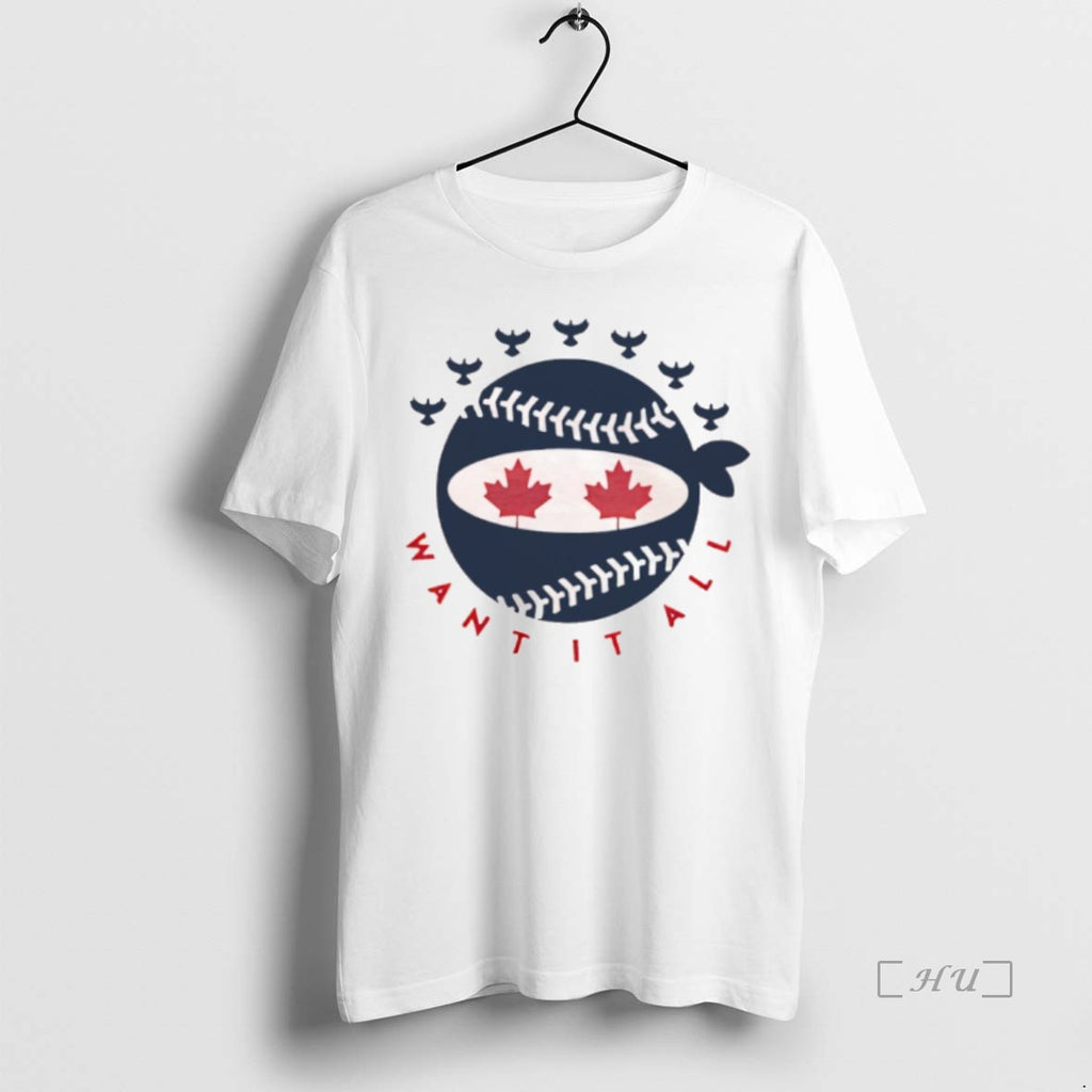 Officials Pitching Ninja Red Maple Want It All Logo T Shirt Sweater