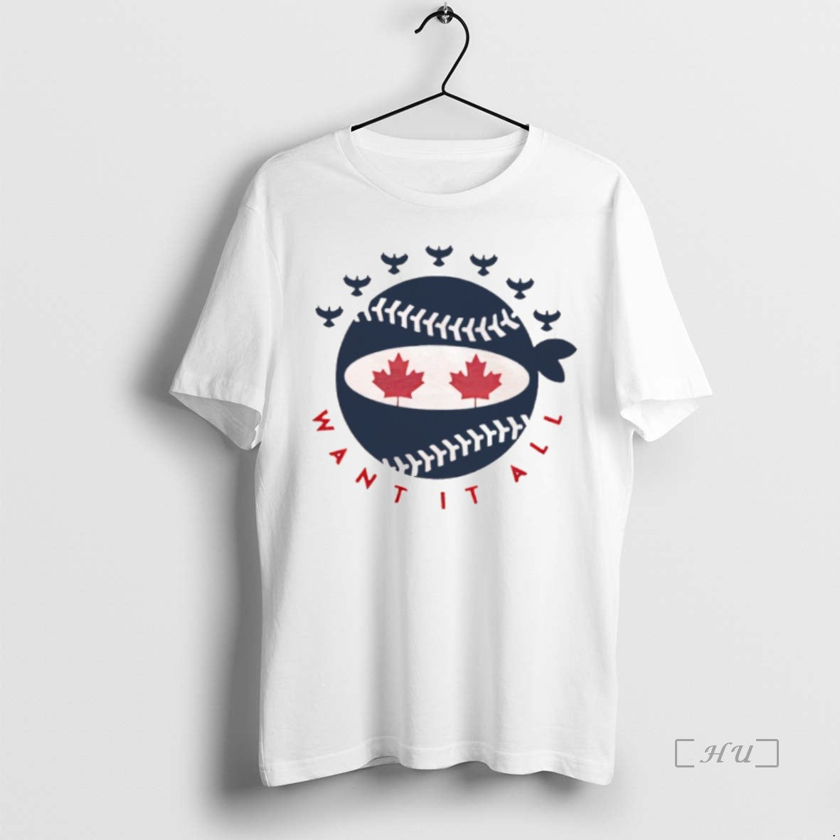 Officials Pitching Ninja Red Maple Want It All Logo T Shirt Sweater
