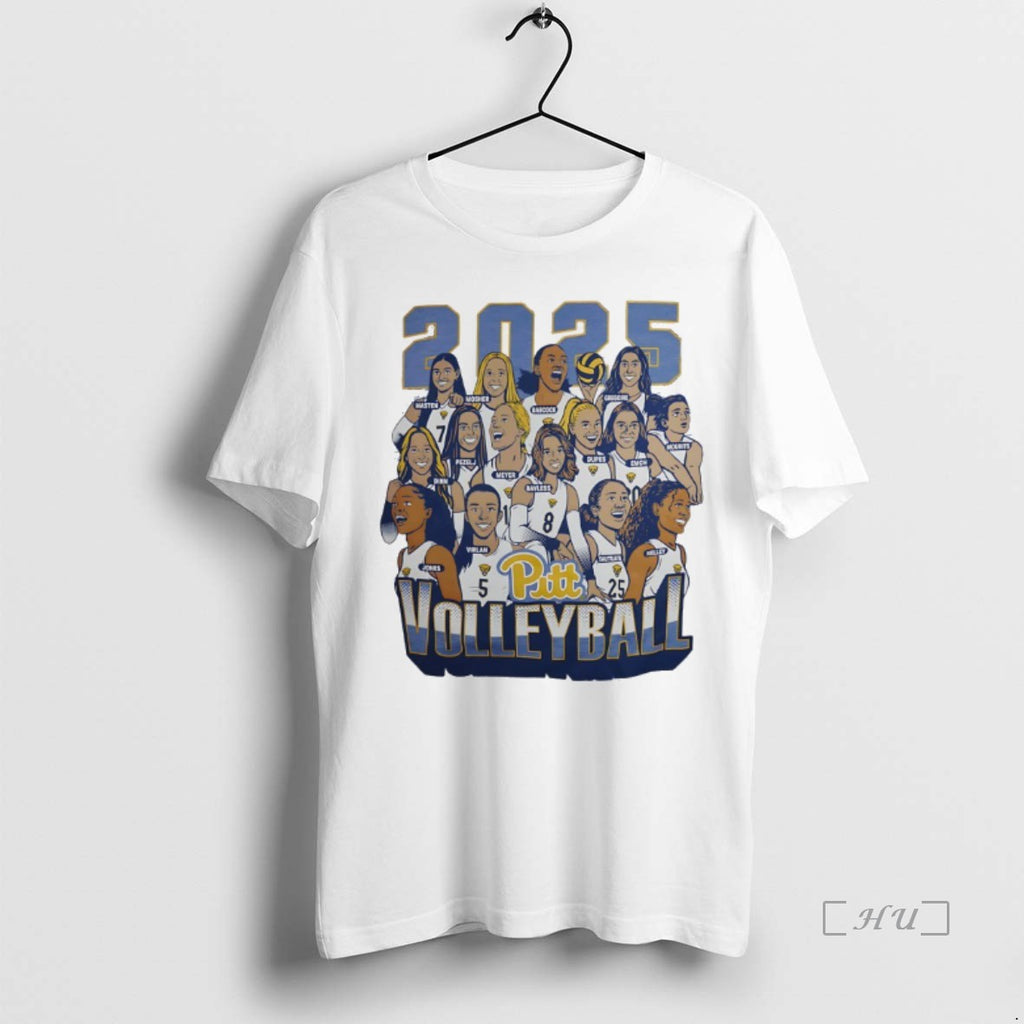 Officials Pitt Panthers Roster Caricature T Shirt Sweater