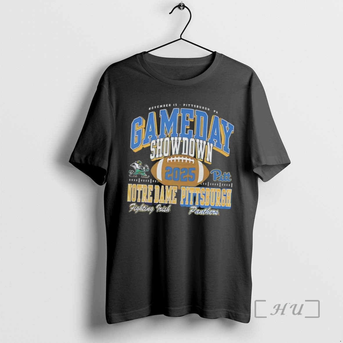 Officials Pitt Panthers Vs Notre Dame Fighting Irish 2025 Game Day Showdow T Shirt Sweater