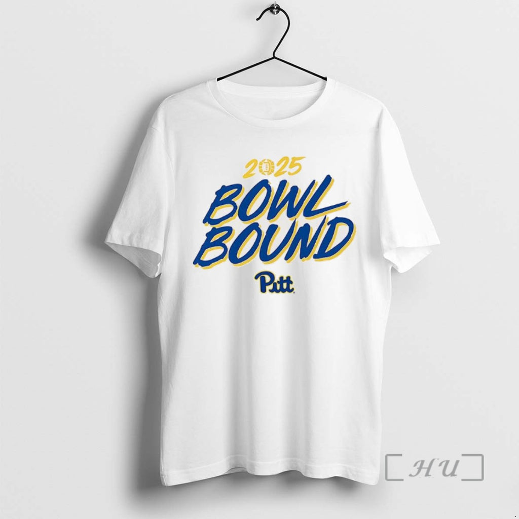 Officials Pittsburgh Panthers Football 2025 Bowl Bound Tee Shirt Sweater