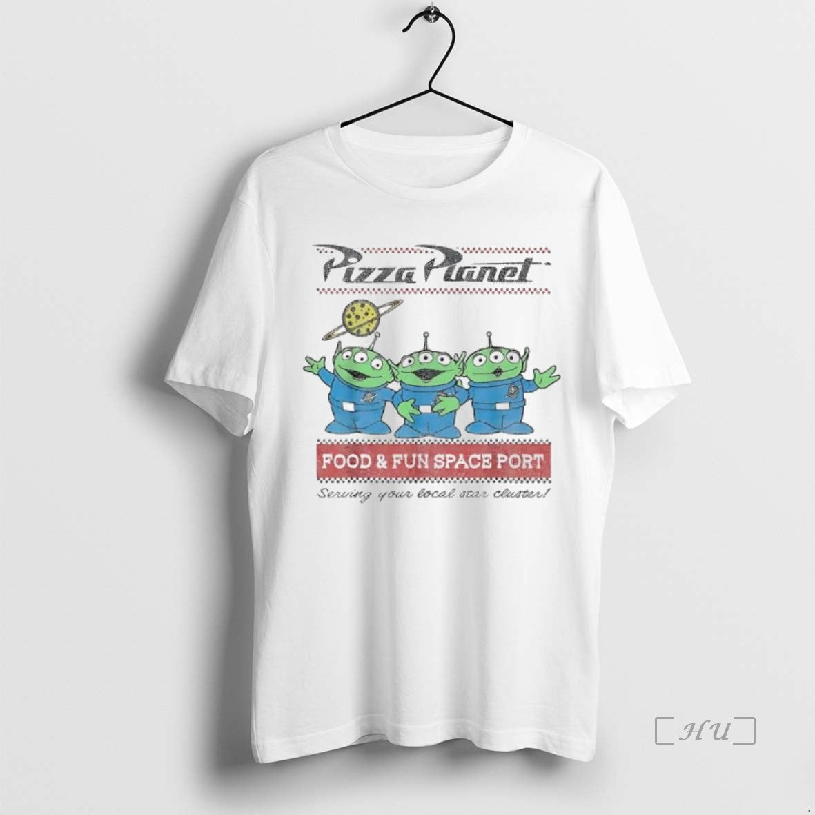 Officials Pizza Planet Food And Fun Space Port Serving Your Local Star Cluster Vintage Premium