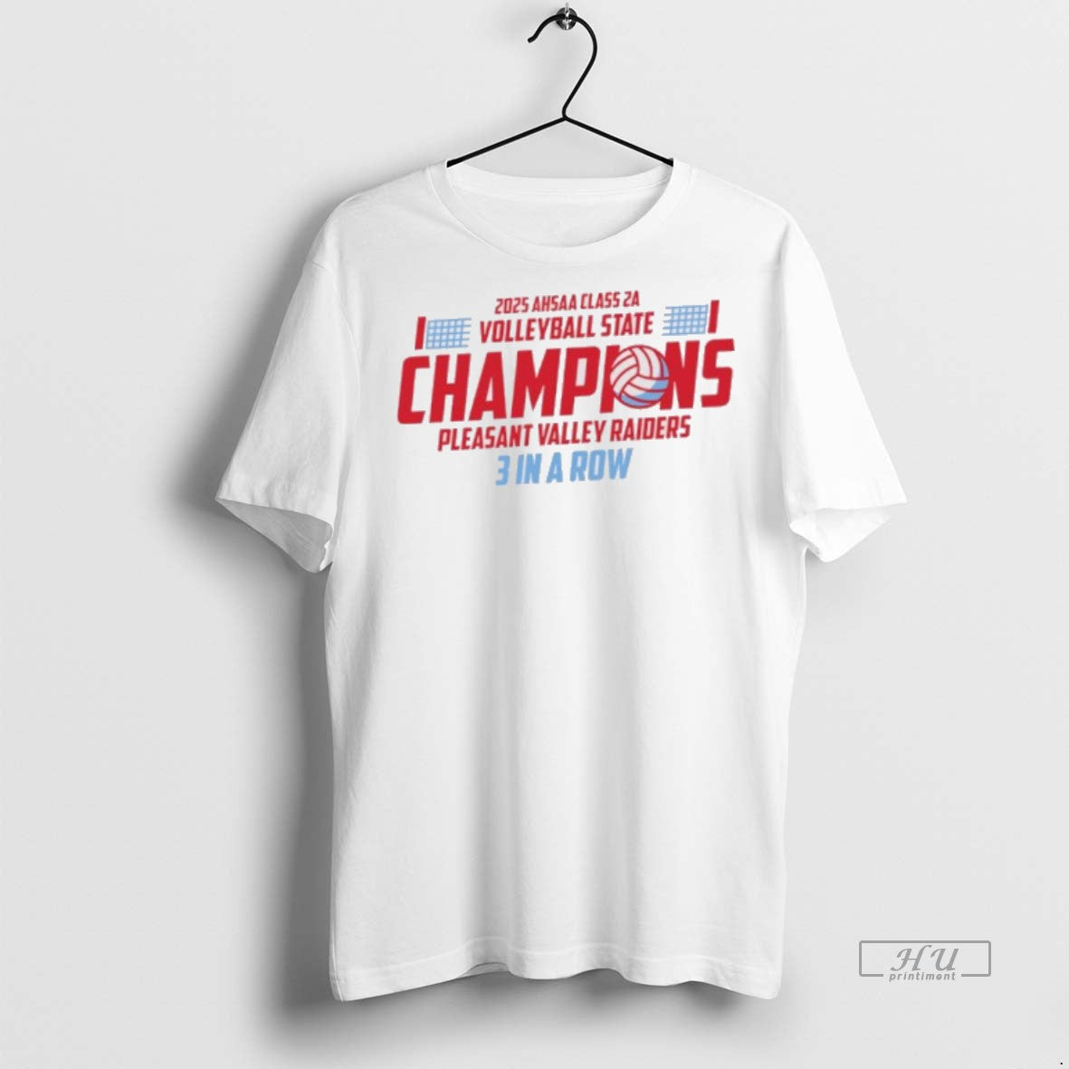 Officials Pleasant Valley Raiders 2025 Ahsaa Volleyball 2a State Champions Premium Tee Shirt Sweater