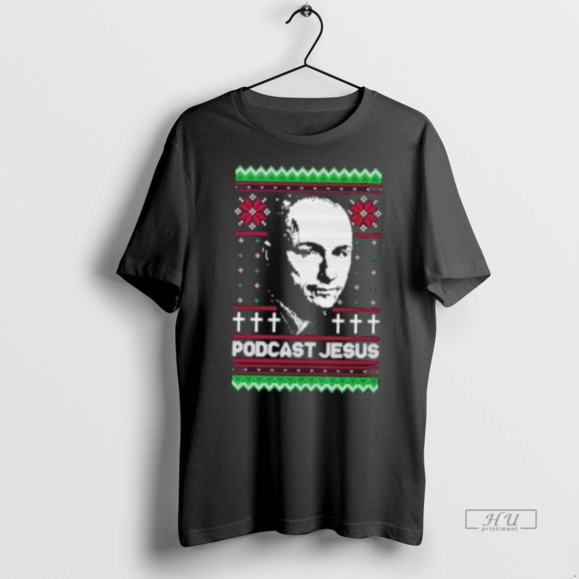 Officials Podcast Jesus Ugly Christmas Premium Tee Shirt Sweater
