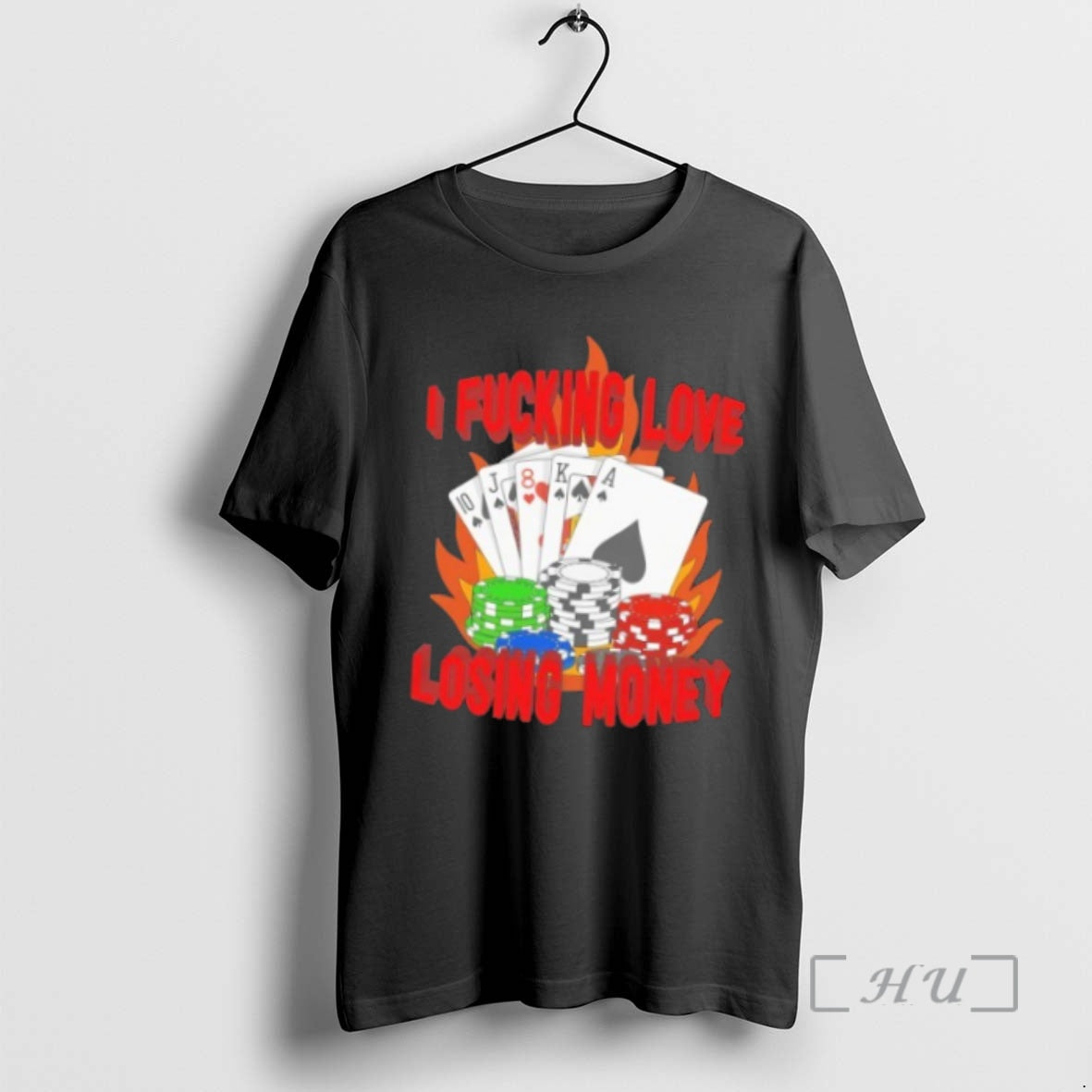 Officials Poker I Fucking Love Losing Money T Shirt Sweater