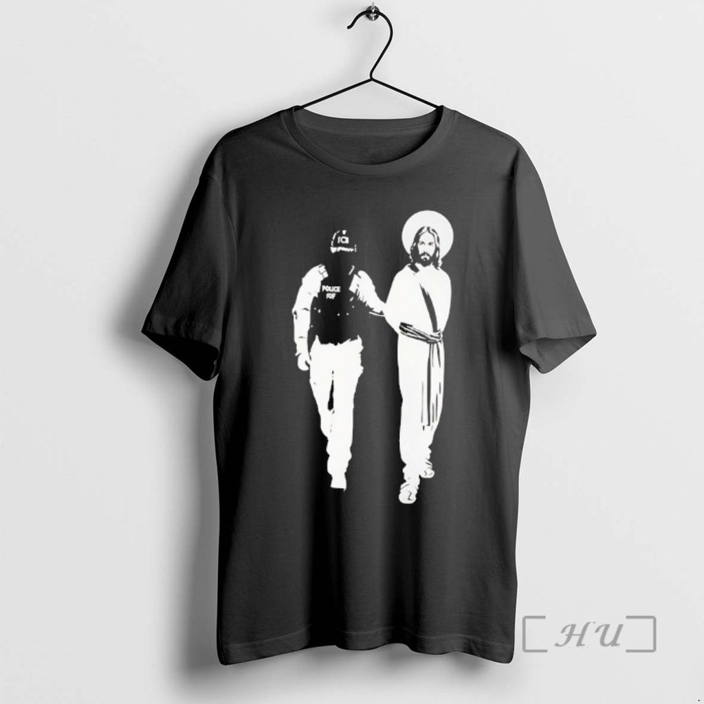 Officials Police Arrested Jesus Ice Detaining Jesus Premium T Shirt Sweater