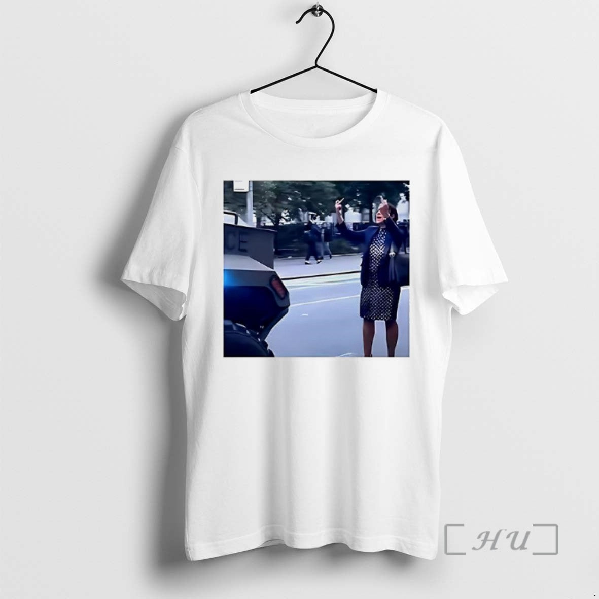 Officials Polka Dot Dress Baddie Against Ice Tee Shirt Sweater