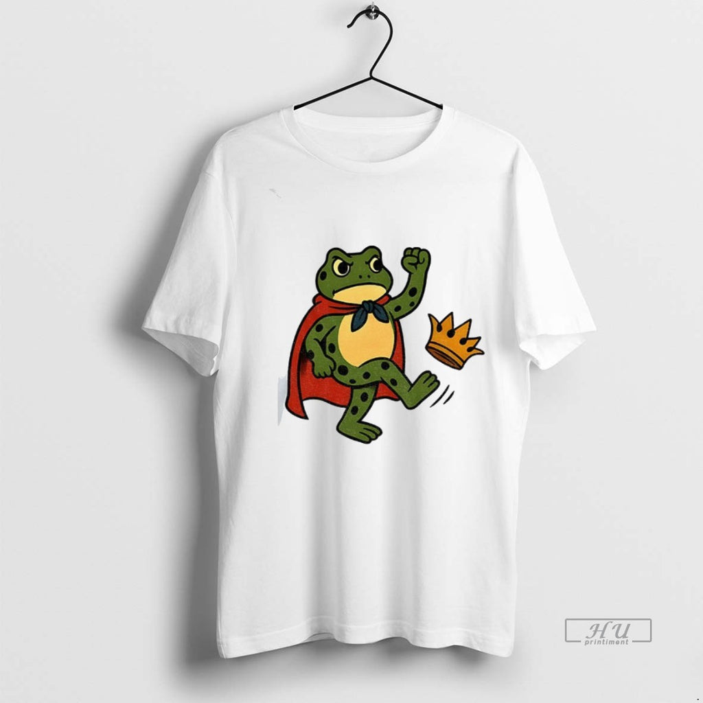 Officials Portland Frog No Kings In America Anti Trump Tee Shirt Sweater