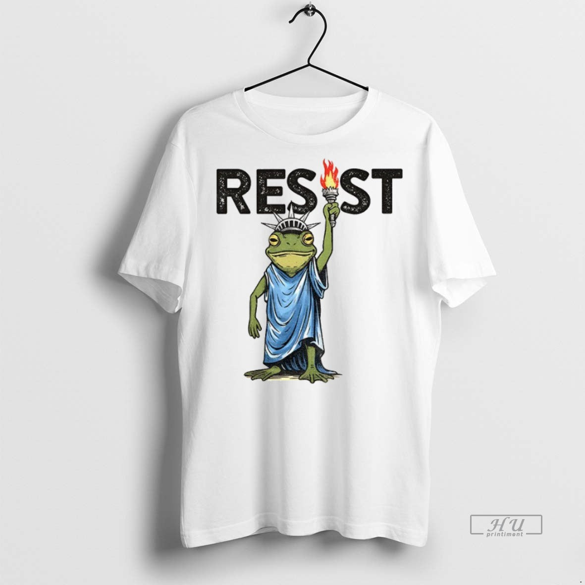 Officials Portland Frog Protest Resist Statue Of Liberty Tee Shirt Sweater