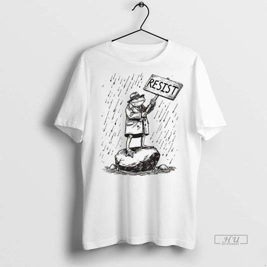 Officials Portland Frog Resist Freedom Anti Maga Anti Trump Premium Tee Shirt Sweater