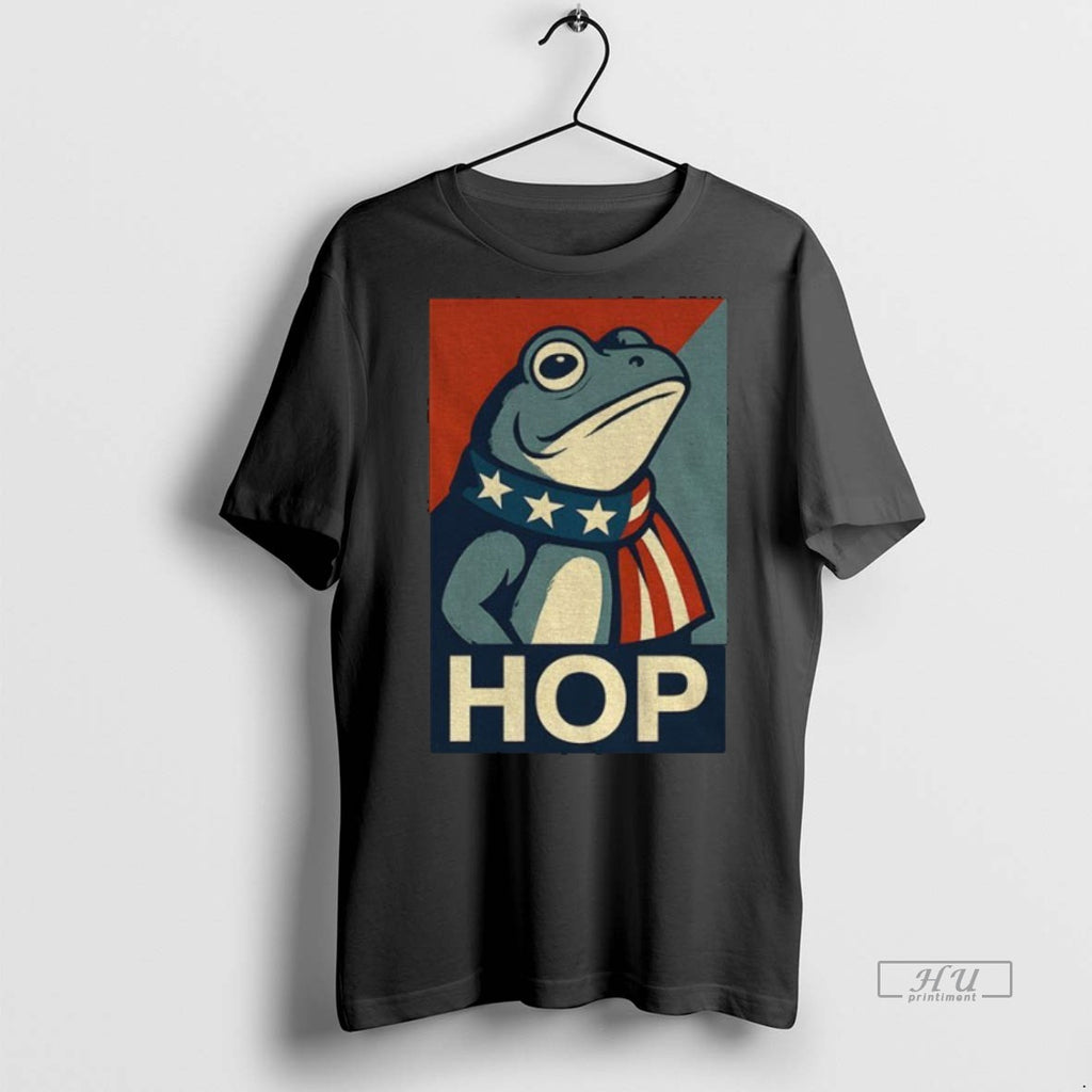 Officials Portland Hop Frog Anti Fascist Political Parody Retro Premium Tee Shirt Sweater