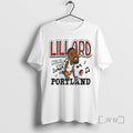 Officials Portland Trail Blazers Damian Lillard Welcome Home T Shirt Sweater