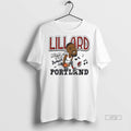 Officials Portland Trail Blazers Damian Lillard Welcome Home Tee Shirt Sweater