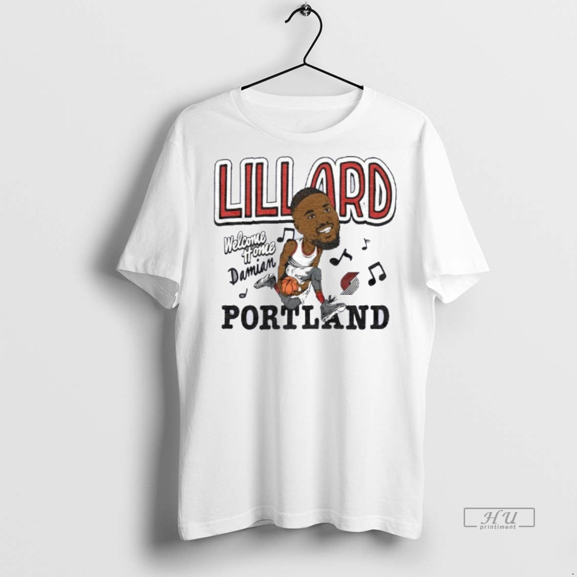 Officials Portland Trail Blazers Damian Lillard Welcome Home Tee Shirt Sweater