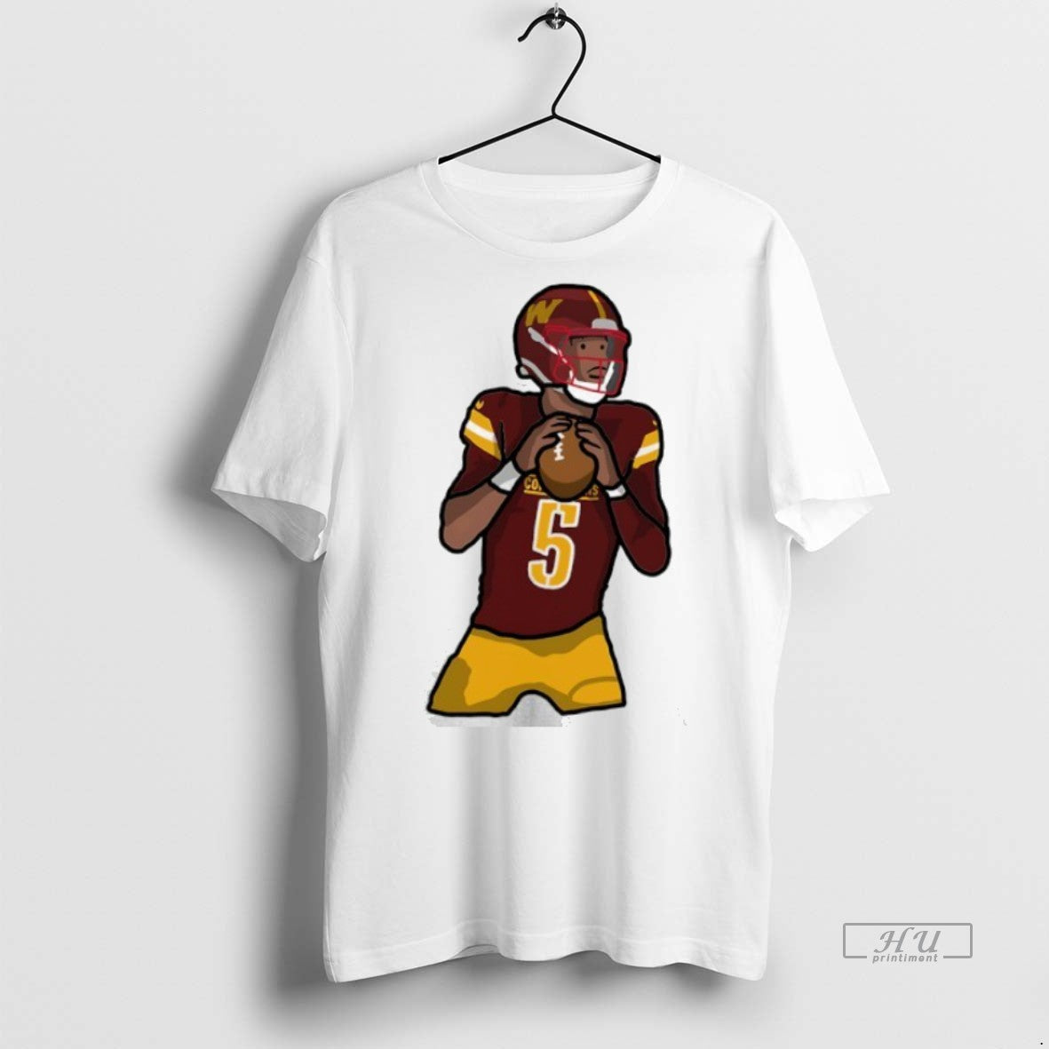 Officials Prayers For Jayden Daniels Washington Commanders Premium Tee Shirt Sweater