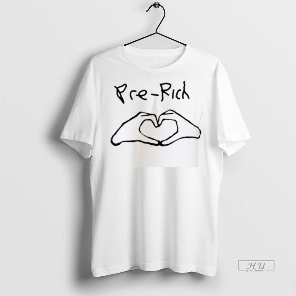 Officials Pre Rich Heart Graphic Tee Shirt Sweater