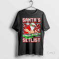 Officials Premium Santas Play Dj Setlist Ugly Black