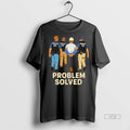 Officials Problem Solved Police Ice Construction Graphic Premium Tee Shirt Sweater