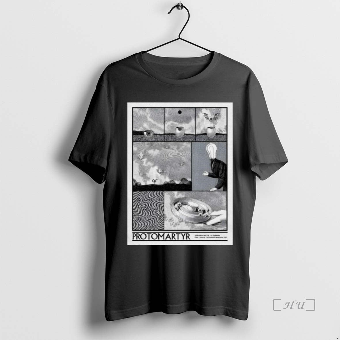 Officials Protomartyr November 8 2025 Pitchfork Music Festival Paris Le Trabendo Paris Premium T Shirts