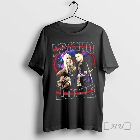 Officials Psycho Boy Fodder And Angelina Love Wrestling T Shirt Sweater