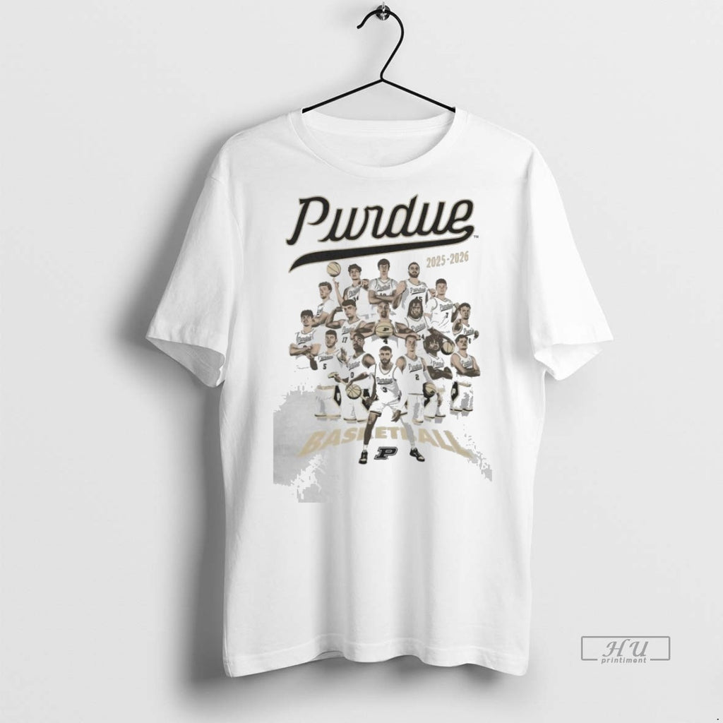 Officials Purdue Boilermakers Basketball 2025 2026 Team Premium Tee Shirt Sweater