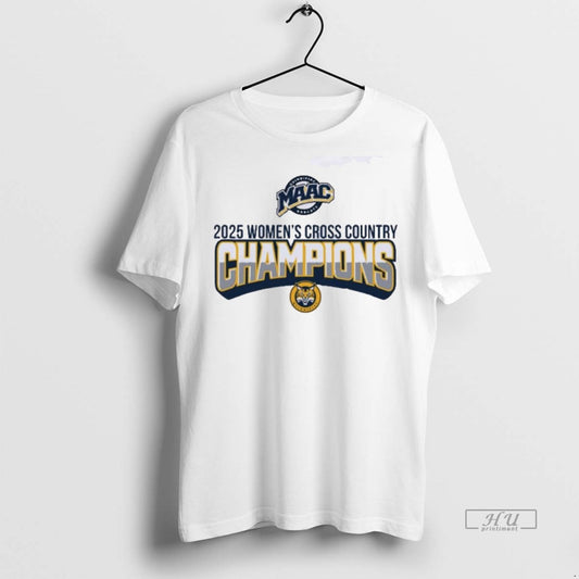 Officials Quinnipiac Bobcats 2025 Maac Womens Cross Country Champions Premium Tee Shirt Sweater