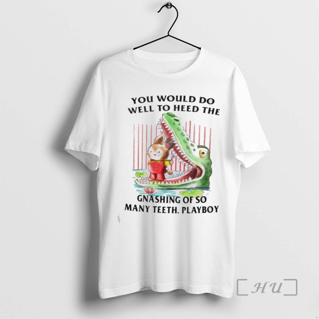 Officials Rabbit And Alligator You Would Do Well To Heed The Gnashing Of So Many