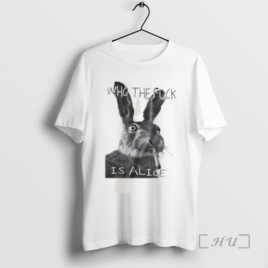Officials Rabbit Smoking Who The Fuck Is Alice T Shirt Sweater