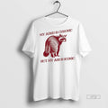 Officials Raccoon My Adhd Is Chronic But My Ass Is Iconic Tee Shirt Sweater