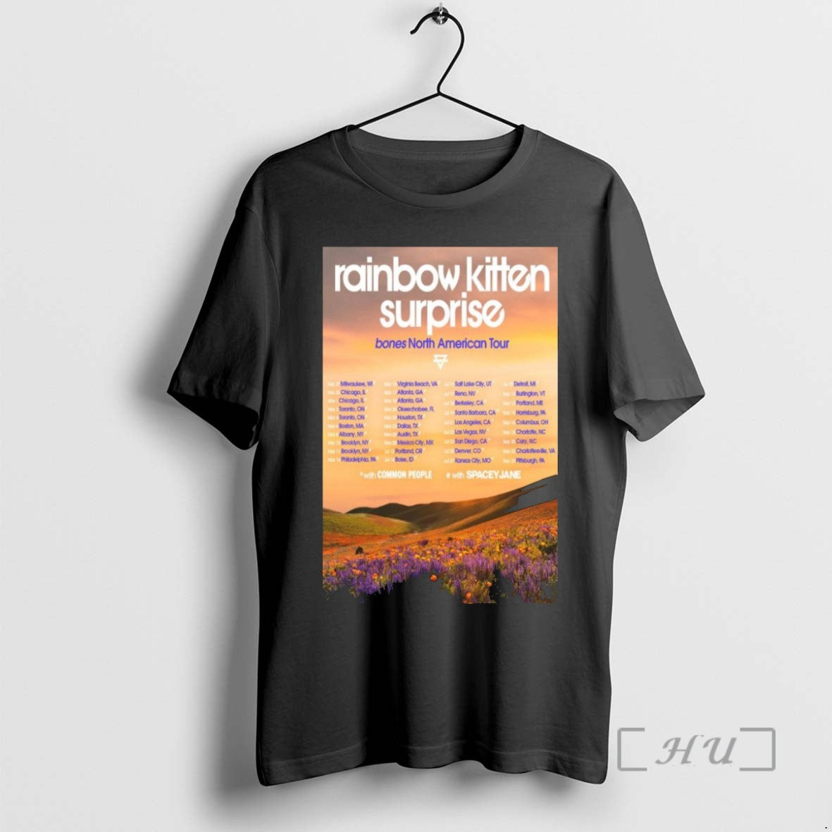 Officials Rainbow Kitten Surprise North American Tour 2026 T Shirt Sweater