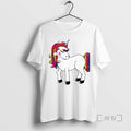 Officials Rainbow Mane Christmas Unicorn Santa Hat Christmas