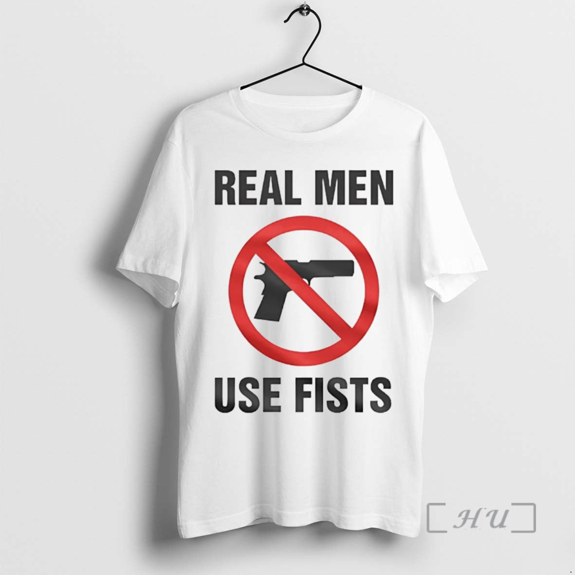 Officials Real Men Use Fists Banned Gun