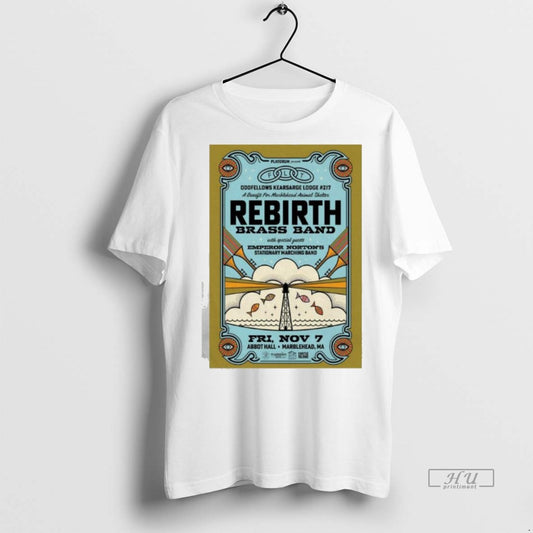 Officials Rebirth Brass Band Abbot Hall In Marblehead Ma Nov 7 2025 Premium