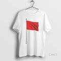 Officials Red Flag Ornaments Premium T Shirt Sweater