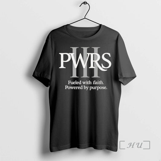 Officials Reggie Powers Iii Pwrs Fueled With Faith Powered By Purpose Premium T Shirt Sweater