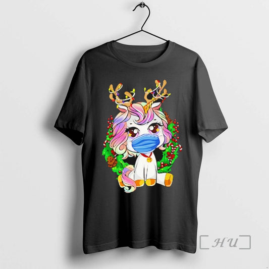 Officials Reindeer Unicorn Masked Holiday Cheer Christmas