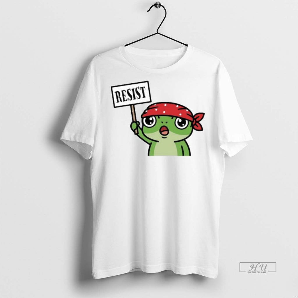 Officials Resist Frog Funny Protester Portland Tee Shirt Sweater